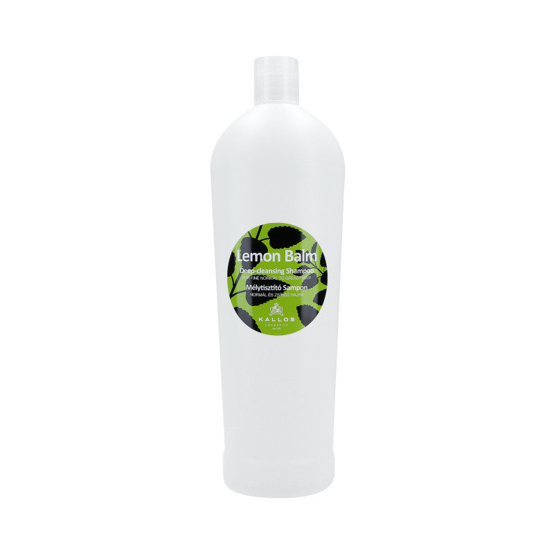 KALLOS LEMON BALM Shampoo pulizia profonda per capelli normali e grassi 1000 ml