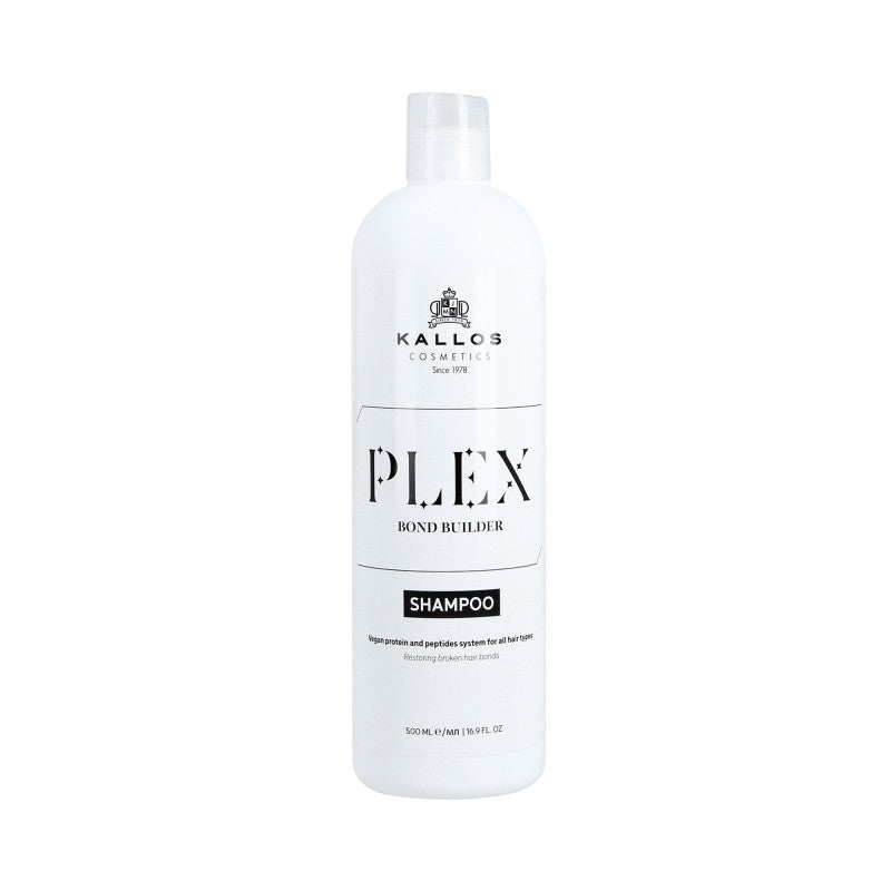 KALLOS PLEX BOND BUILDER Shampoo per capelli con proteine ​​vegetali e peptidi 500 ml