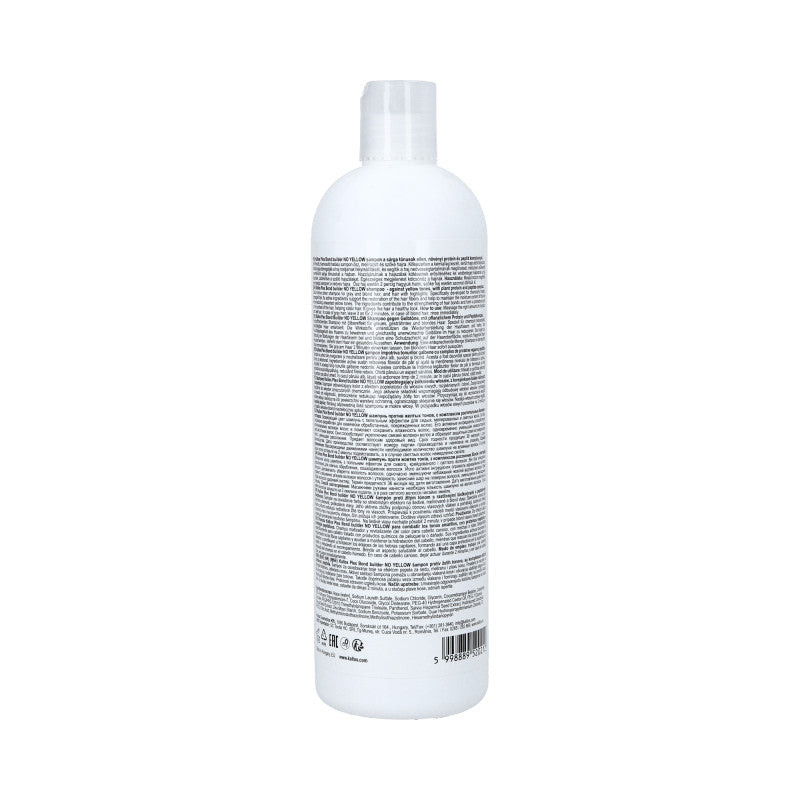 KALLOS PLEX NO YELLOW Shampoo viola per capelli biondi con un complesso di proteine ​​vegetali e peptidi 500 ml #2
