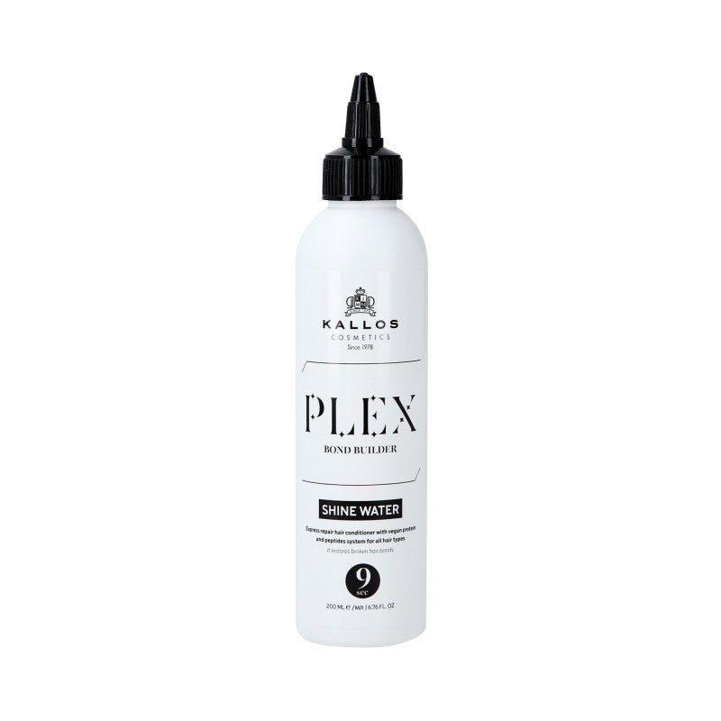 KALLOS PLEX SHINE WATER Regenerační kúra pro poškozené vlasy 200 ml