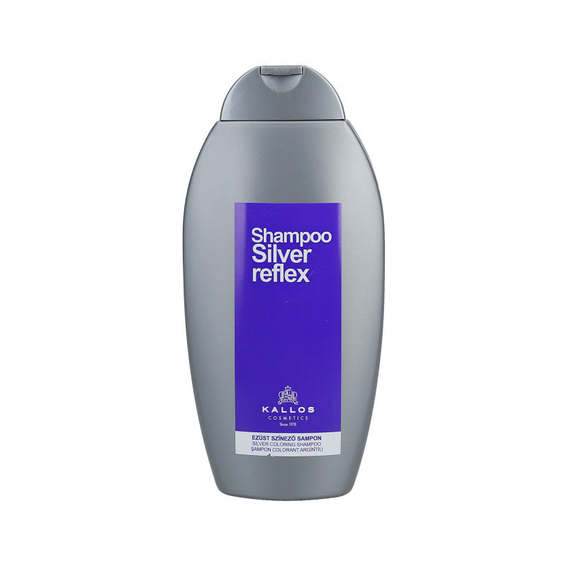 KALLOS SILVER REFLEX Šampon neutralizující odstín na vlasy 350 ml