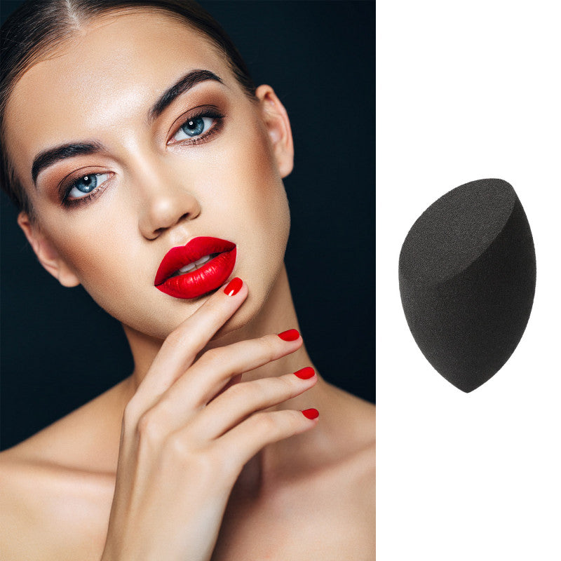 KASHŌKI Houbička na make-up, Olivový řez, Černá #5