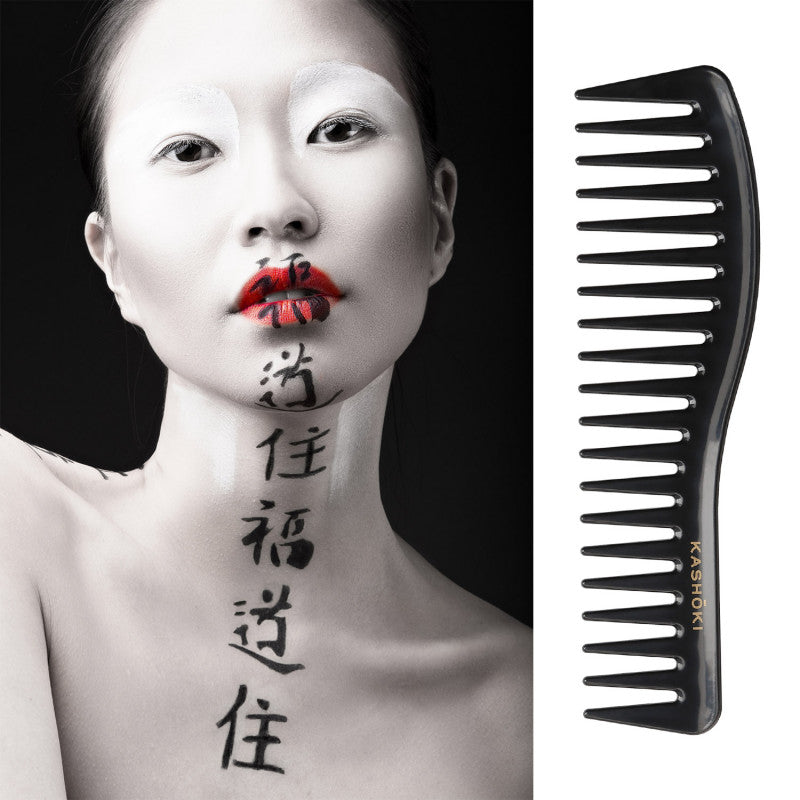 Kashōki Pettine Per Capelli Spessi E Ricci SACHIKO #4