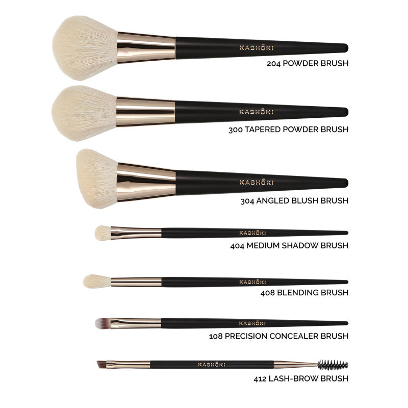 Kashōki SUISEN 8 Teilig Makeup Pinsel Set Mit Pinsel Halter  #3