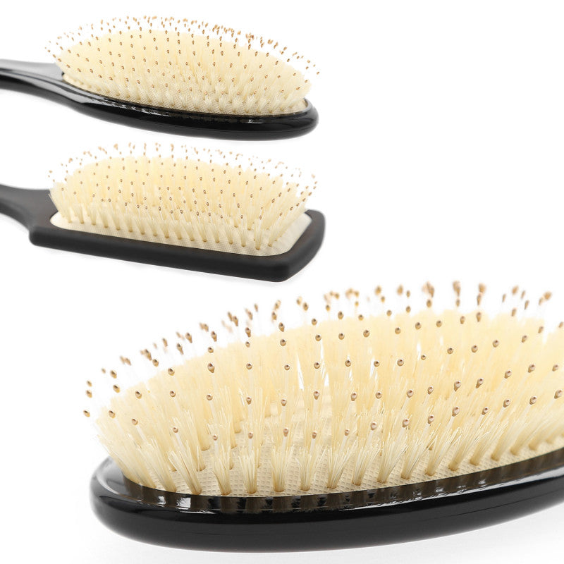 KASHŌKI Smooth White Detangler Sada 3 štětců s bílými kančími štětinami #4