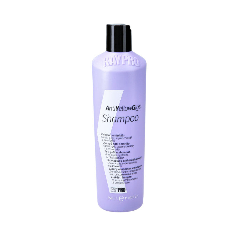KAYPRO ANTI YELLOW GIGS Fialový šampon pro blond a šedé vlasy 350 ml