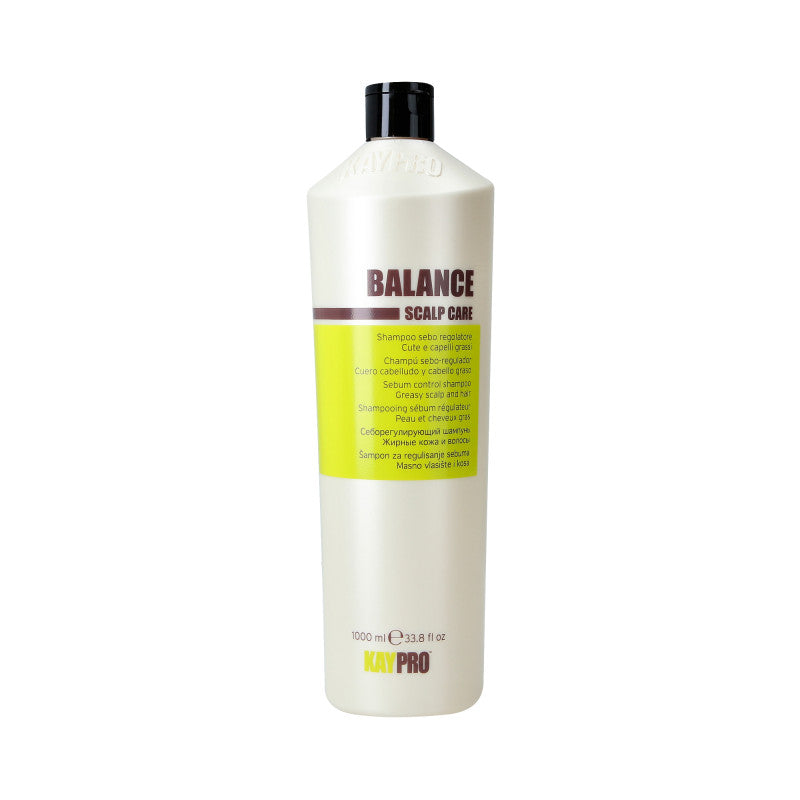KAYPRO BALANCE Čistící šampon pro vlasy se sklonem k maštění 1000 ml