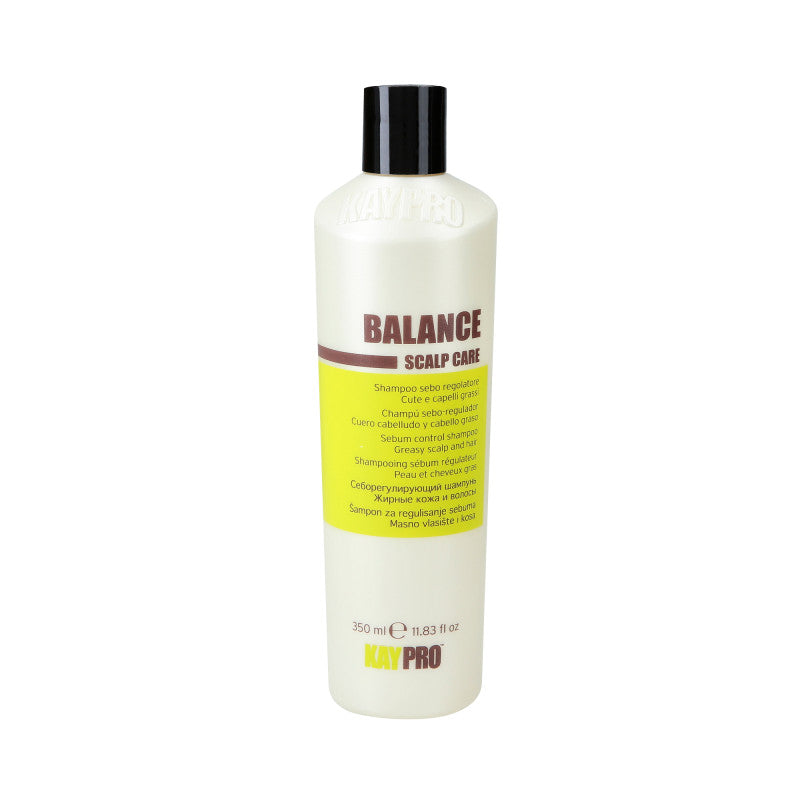 KAYPRO BALANCE Oczyszczający szampon do włosów ze skłonnością do przetłuszczania 350 ml