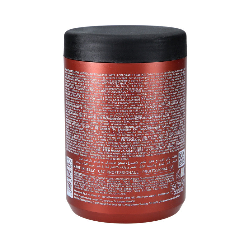 KAYPRO CAVIAR SUPREME Maska pro barvené vlasy prodlužující intenzitu barvy 1000 ml #2