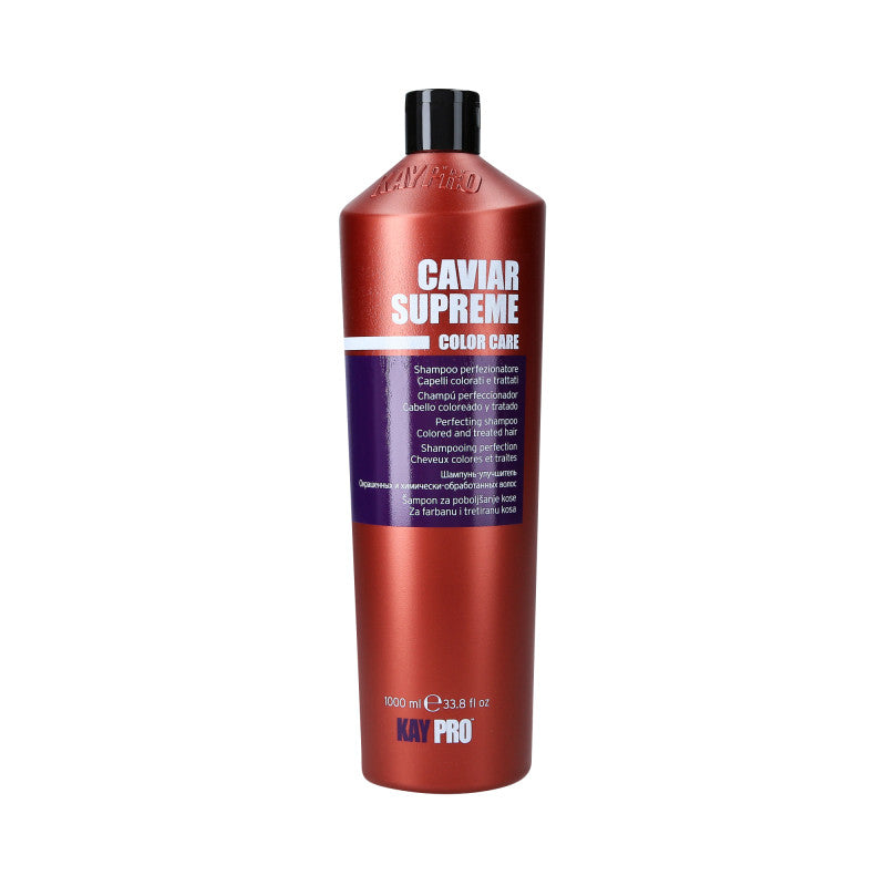 KAYPRO CAVIAR SUPREME Šampon pro barvené vlasy prodlužující intenzitu barvy 1000 ml