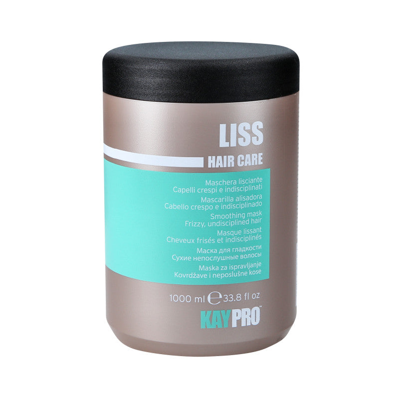 KAYPRO LISS Maschera lisciante al burro di karité per tutti i tipi di capelli 1000 ml