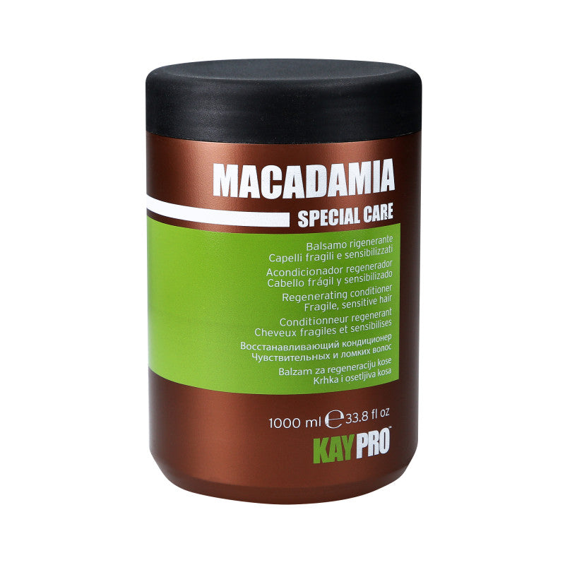 KAYPRO MACADAMIA Regenerační kondicionér pro tenké a lámavé vlasy 1000 ml