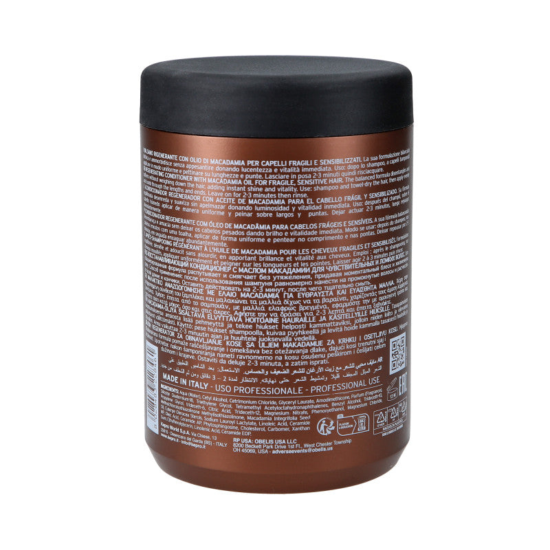 KAYPRO MACADAMIA Regenerační kondicionér pro tenké a lámavé vlasy 1000 ml #2