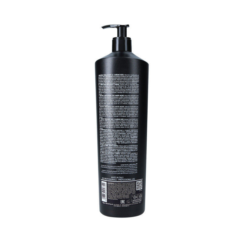 KAYPRO TONING CARBON Hydratační maska pro blond vlasy neutralizující žluté odlesky 1000 ml #2