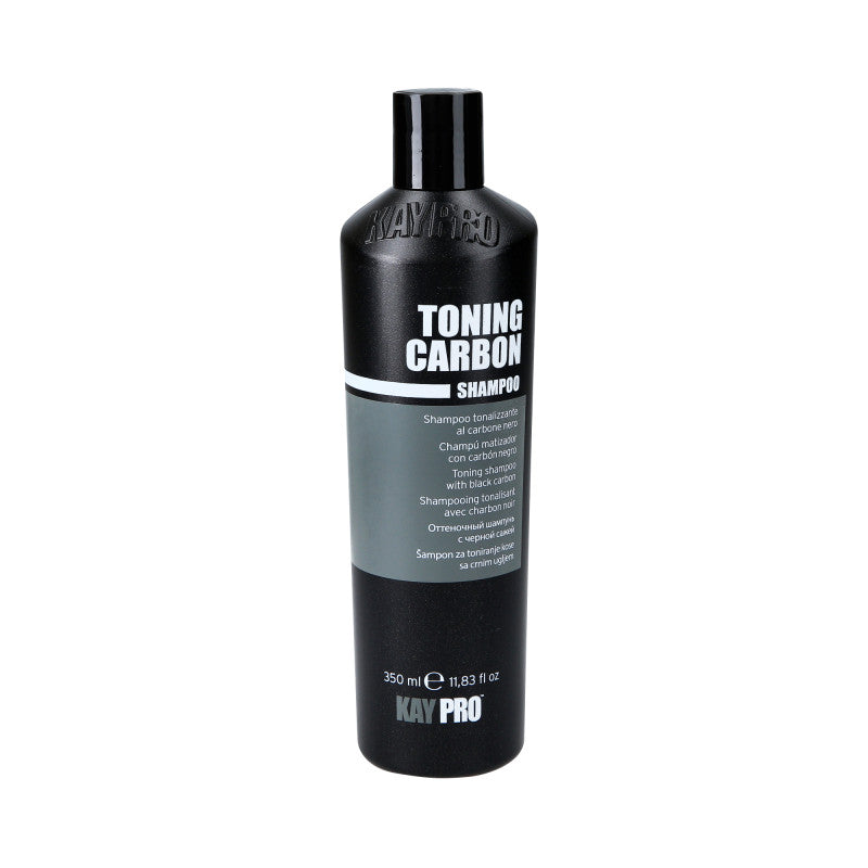 KAYPRO TONING CARBON Shampoo für blondes Haar, das gelbe Reflexe neutralisiert, 350 ml