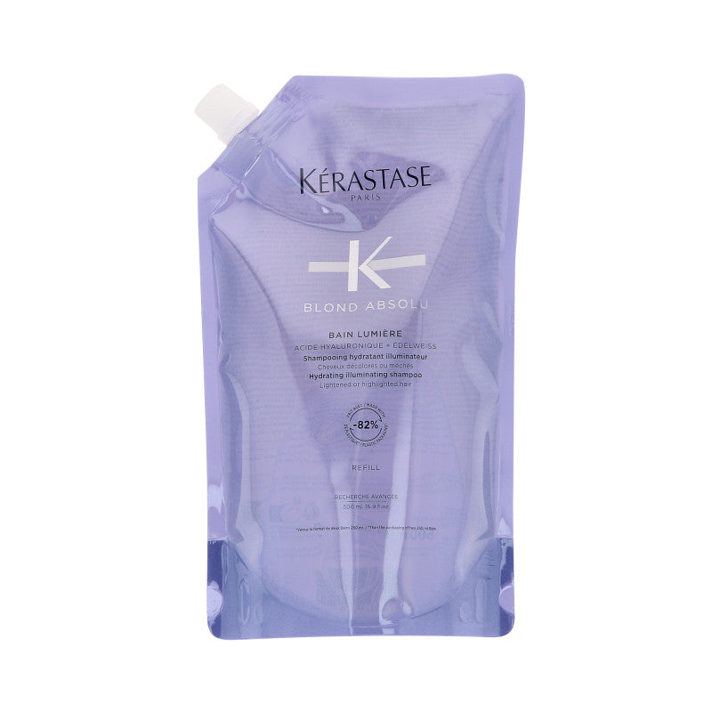 KÉRASTASE BLOND ABSOLU BAIN LUMIÈRE REFILL Rozjasňující koupel pro blond vlasy náhradní náplň 500 ml