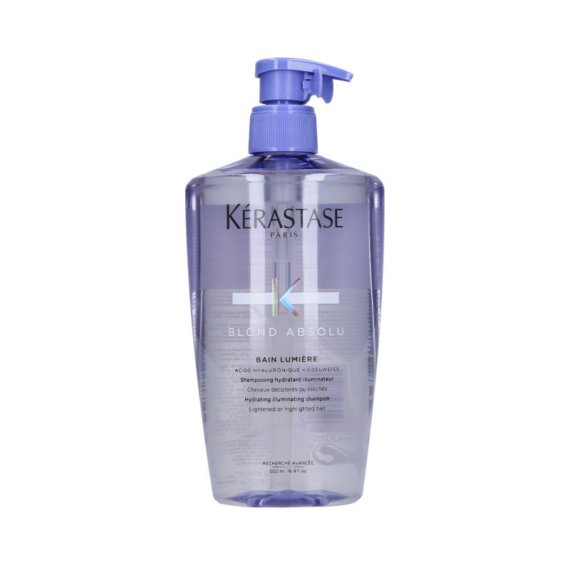 KERASTASE BLOND ABSOLU Hydratační a rozjasňující koupel pro blond a zesvětlené vlasy 500 ml