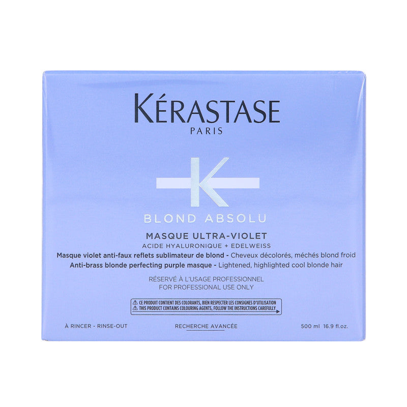 KÉRASTASE BLOND ABSOLU ULTRA FIALOVÁ Neutralizační maska pro blond vlasy 500 ml