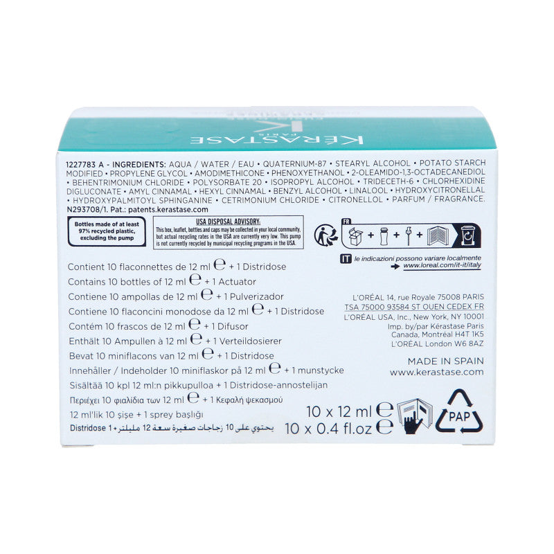 KÉRASTASE FUSIO-DOSE CONCENTRE RESISTANCE CERAMIDES Ampule pro poškozené vlasy 10 x 12 ml #5