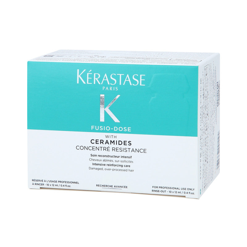 KÉRASTASE FUSIO-DOSE CONCENTRE RESISTANCE CERAMIDES Ampule pro poškozené vlasy 10 x 12 ml #2