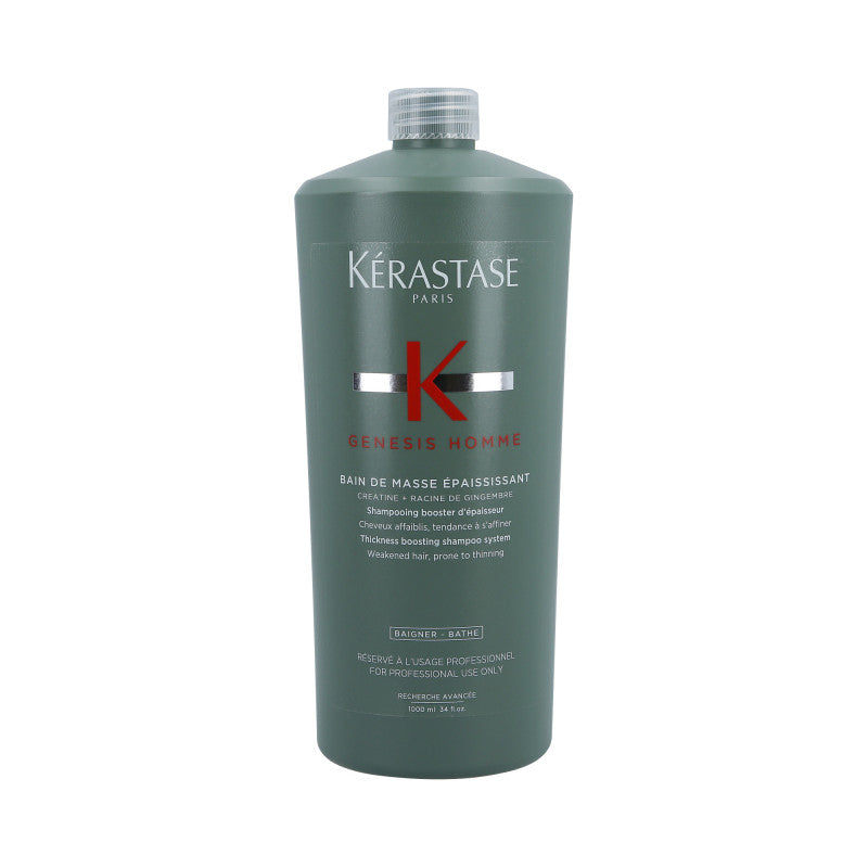 KÉRASTASE GENESIS HOMME BAIN DE MASSE Zahušťující koupel, zabraňující vypadávání vlasů 1000 ml