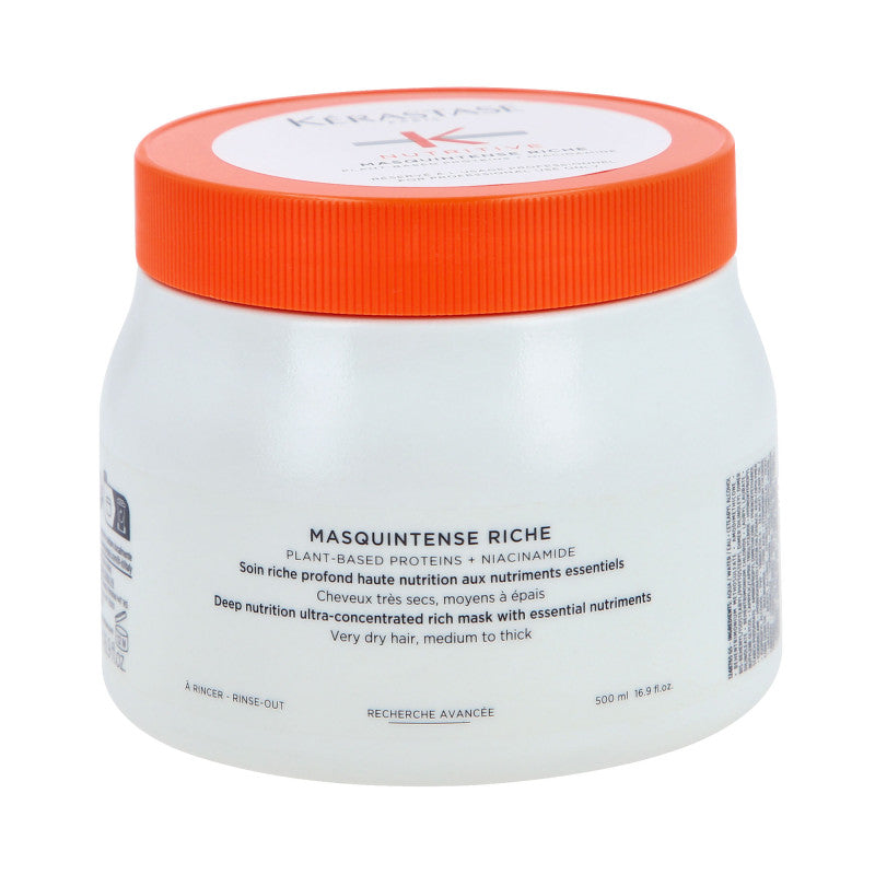 KÉRASTASE NUTRITIVE RICH Maschera nutriente per capelli normali e grossi 500 ml
