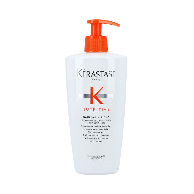 KÉRASTASE NUTRITIVE BAIN SATIN RICH Hydratační koupel pro velmi suché a citlivé vlasy 500 ml