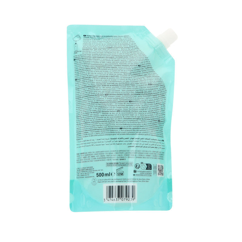 KÉRASTASE RESISTANCE BAIN FORCE REFILL Wzmacniająca kąpiel do włosów delikatnych i zniszczonych 500 ml #2