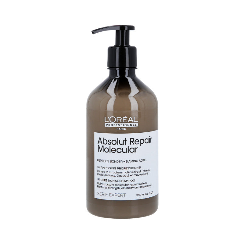 LOREAL PROFESSIONNEL ABSOLUT REPAIR MOLECULAR Wzmacniający szampon do włosów zniszczonych 500 ml