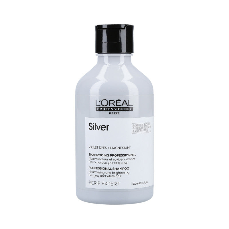 L'OREAL PROFESSIONNEL MAGNESIUM SILVER Rozjasňující šampon pro šedivé vlasy 300 ml