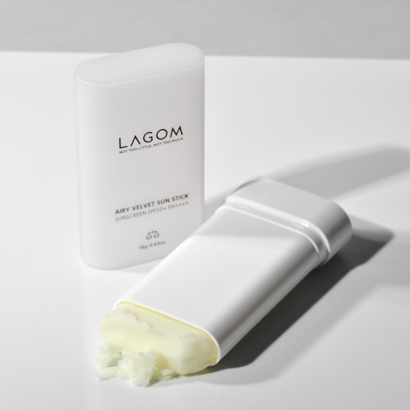 LAGOM AIRY VELVET SUN STICK SPF50+, PA+++ Stick solaire velours pour le visage et le corps 18g #2