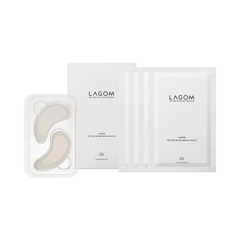 LAGOM PEPTIDE MICRO Intensiv regenerierende Mikronadelpflaster 4 Paar