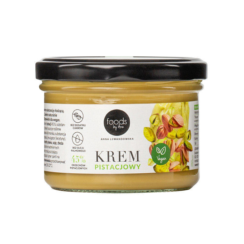 FOODS BY ANN Pasta di pistacchio vegana 45% pistacchi 200g