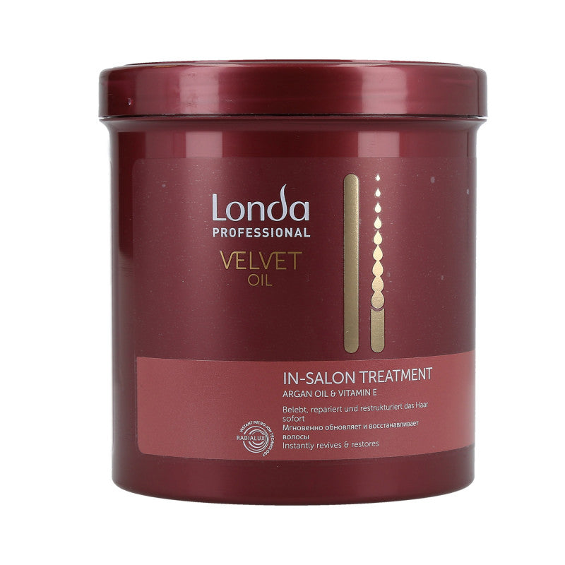 LONDA Velvet Oil Kuracja do włosów z olejkiem arganowym 750 ml