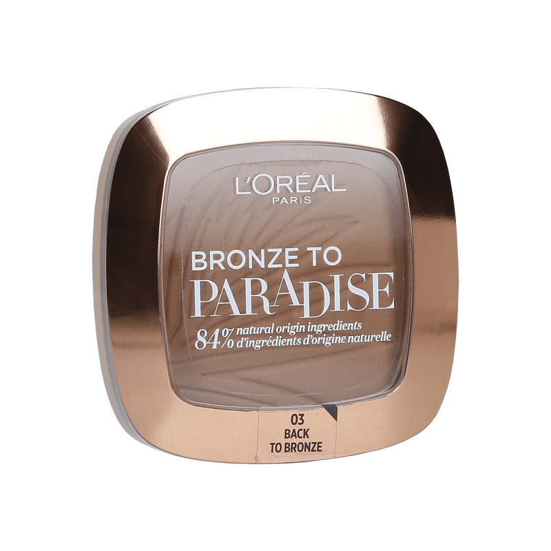 L’OREAL PARIS Bronze To Paradise Poudre mate - 03 Back To Bronze 9g