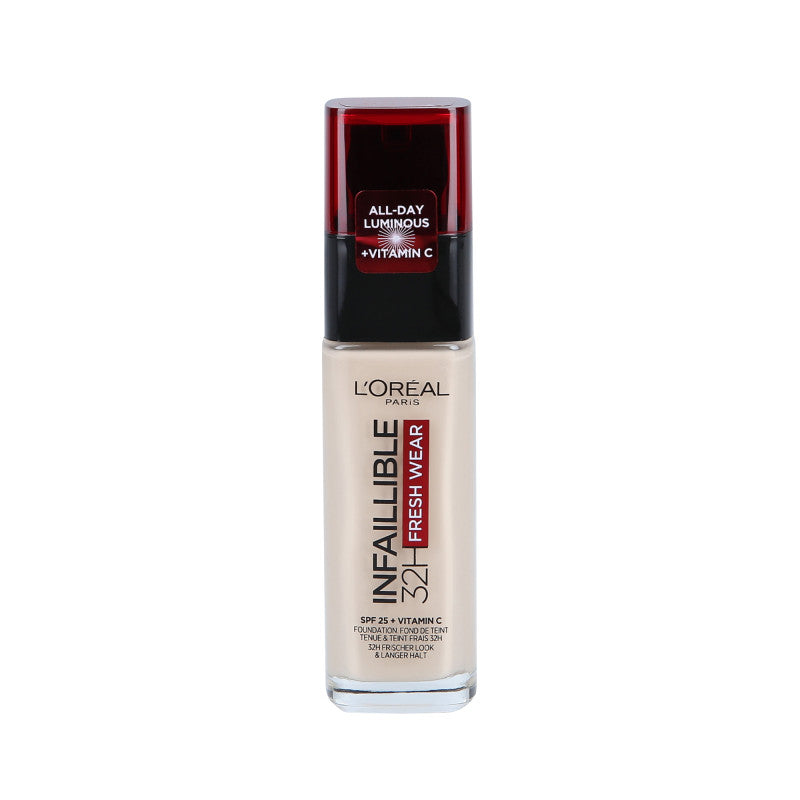 L’OREAL PARIS INFAILLIBLE 32H SPF25 Fresh Wear Foundation 015 Porcelain 30ml