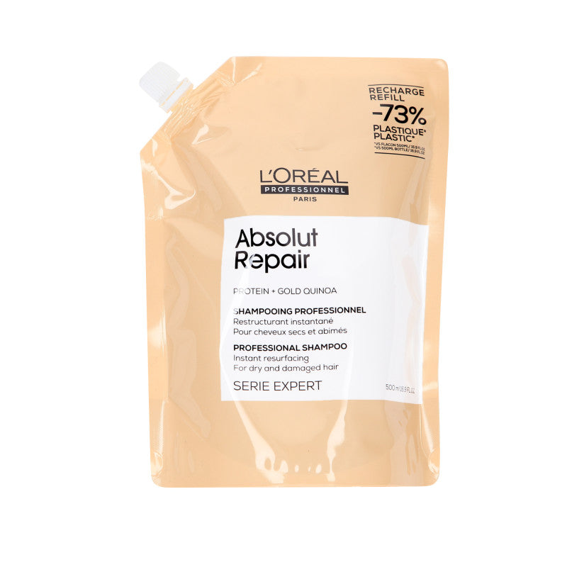 L'OREAL PROFESSIONNEL ABSOLUT REPAIR REFILL Gold Quinoa+Protein regenerační šampon 500 ml