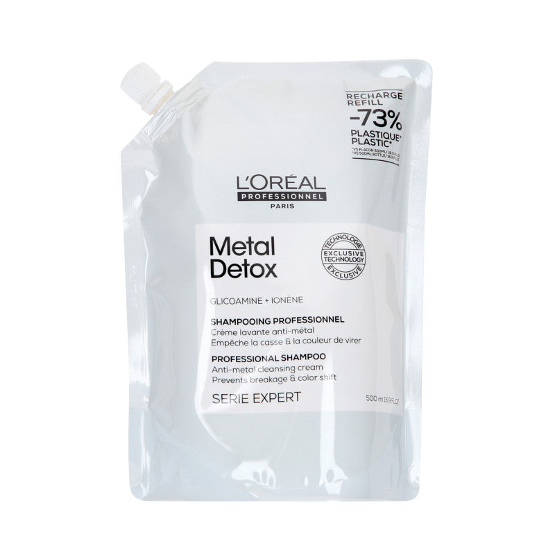 L'OREAL PROFESSIONNEL METAL DETOX REFILL Šampon pro barvené vlasy 500 ml