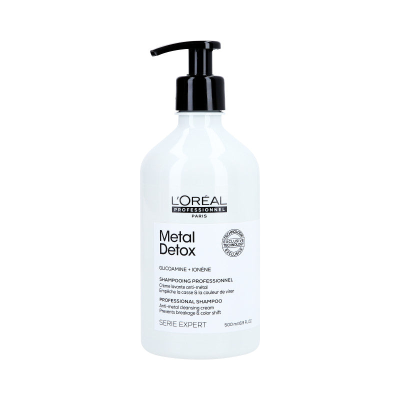 L'OREAL PROFESSIONNEL METAL DETOX šampon pro barvené vlasy 500 ml