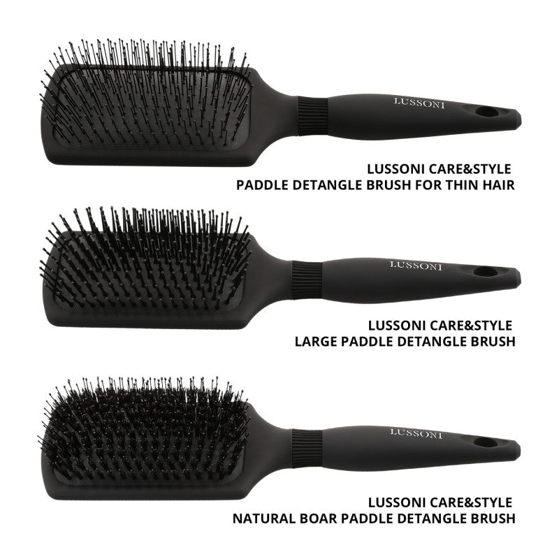 LUSSONI Care&Style Gentle Detanglers - Sada 3 profesionálních kartáčů na vlasy #2