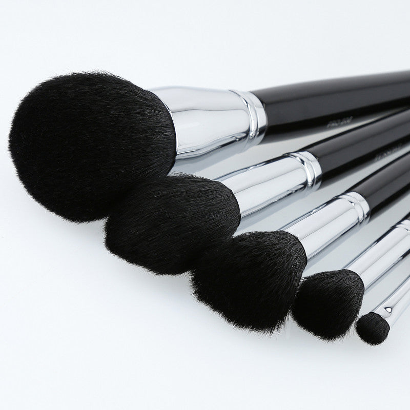 LUSSONI Makeup Essentials - Zestaw 5 profesjonalnych pędzli do makijażu #3