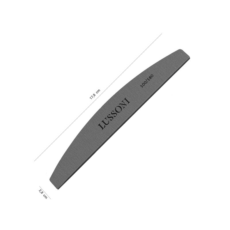Pilník na nehty LUSSONI MYLAR, Boat, 100/180, 10 ks. #2