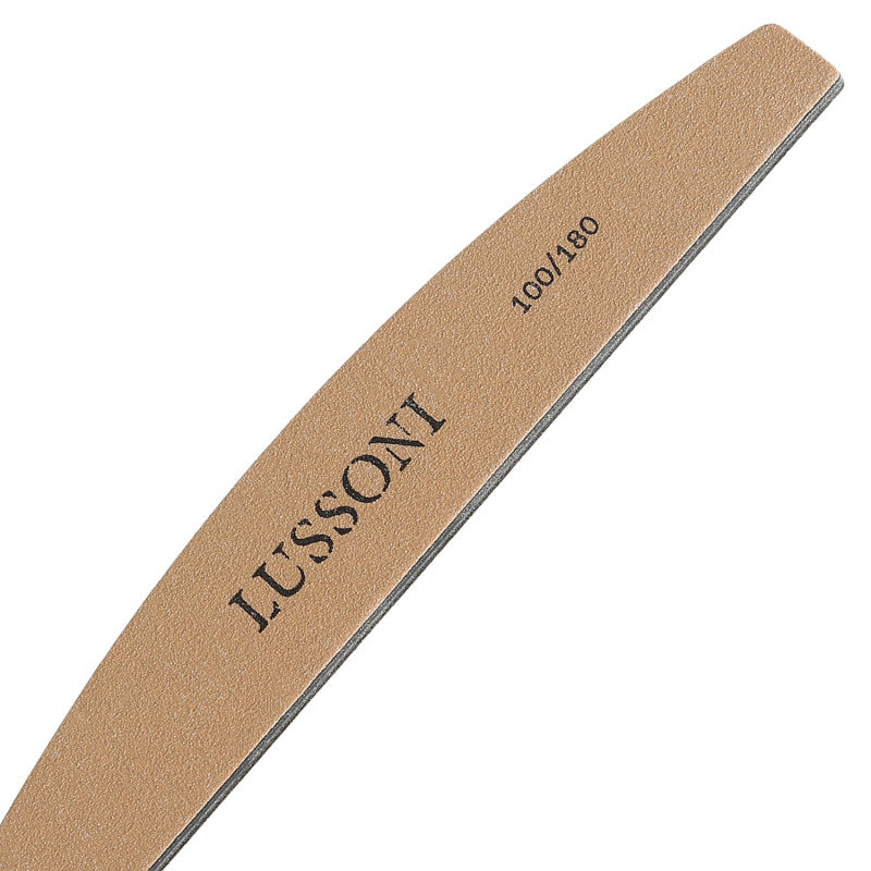 Pilník na nehty LUSSONI PREMIUM, Boat, 100/180, 10 ks. #3