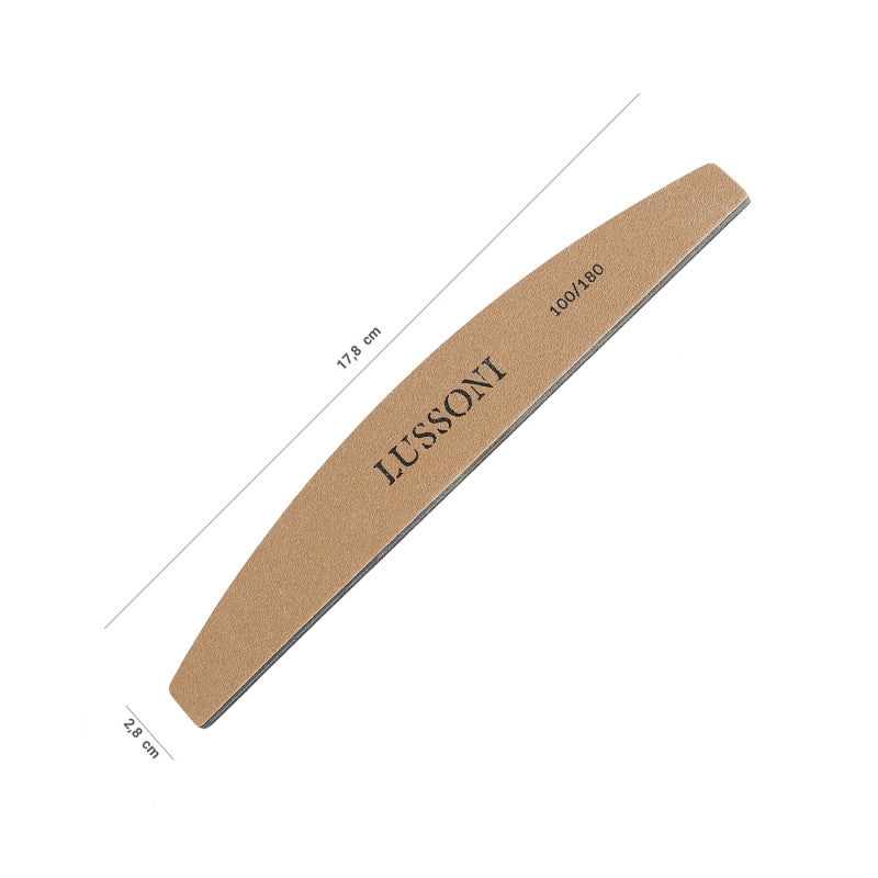 Pilník na nehty LUSSONI PREMIUM, Boat, 100/180, 10 ks. #2