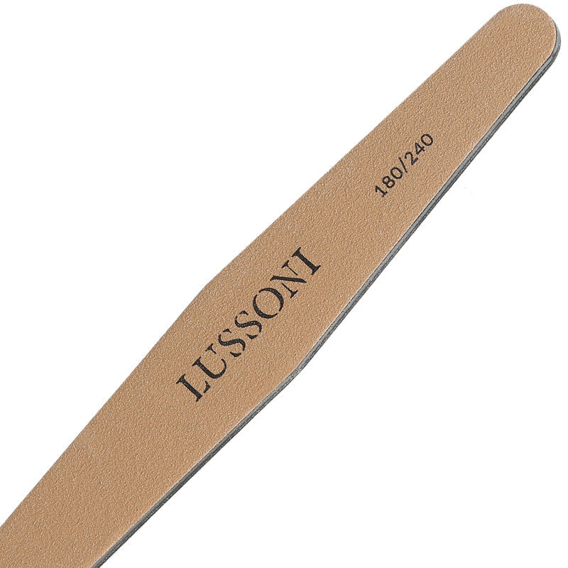 LUSSONI Pilnik do paznokci PREMIUM, Trapez, 180/240, 10 szt. #3