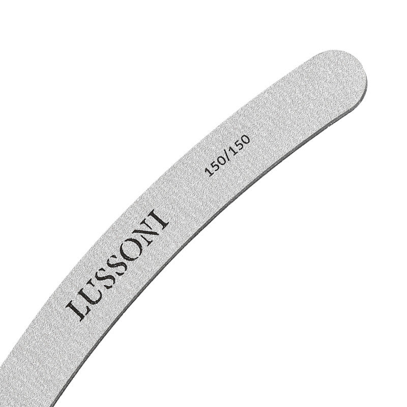 LUSSONI ZEBRA pilník na nehty, banán, 150/150, 10 ks. #3