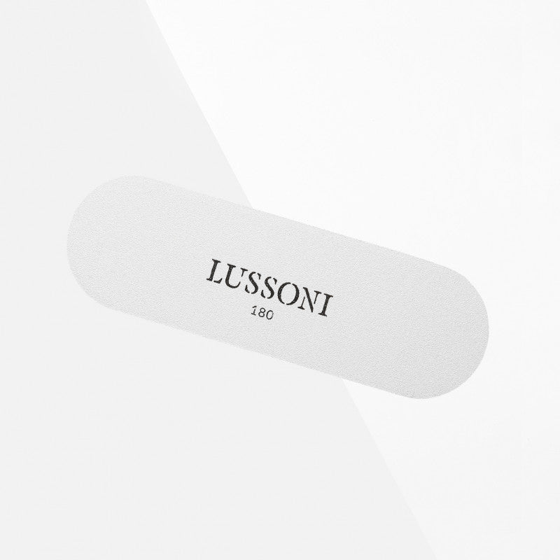 LUSSONI 30 Stück Selbstklebende Pediküre Feilenblätter, Körnung 180 #4