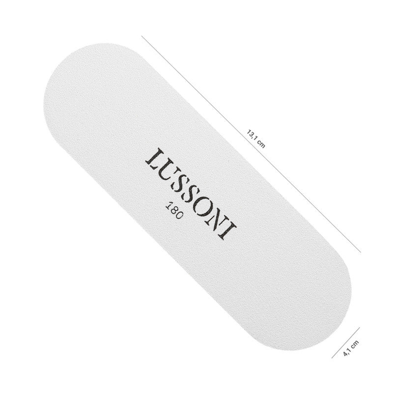 LUSSONI 30 Stück Selbstklebende Pediküre Feilenblätter, Körnung 180 #2