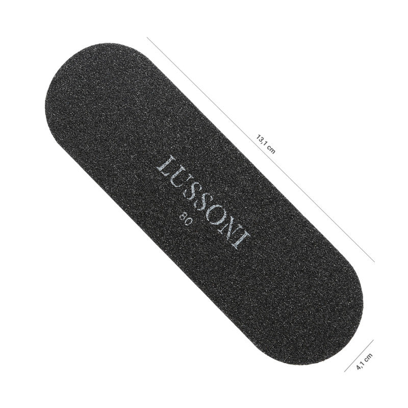 LUSSONI 30 Stück Selbstklebende Pediküre Feilenblätter, Körnung 80 #3