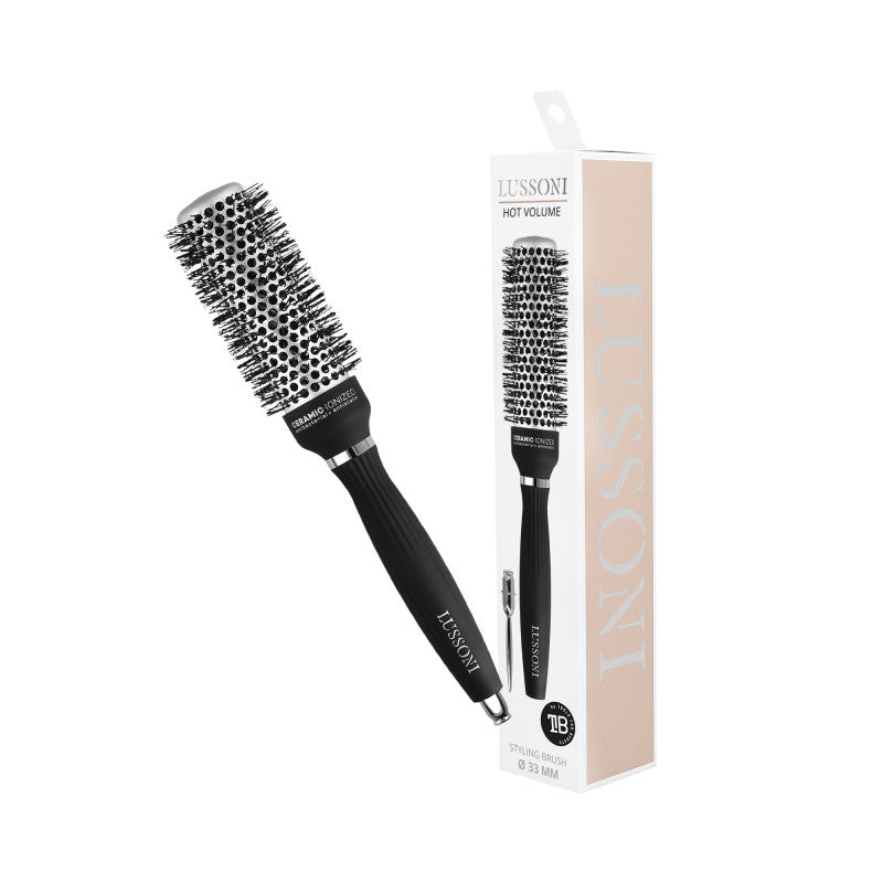 LUSSONI Hot Volume Stylingový kartáč se zvlněnými štětinami, Ø 33 mm #2